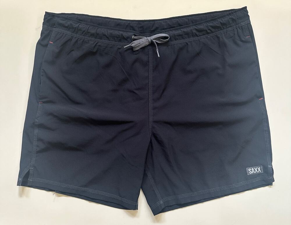 SAXX Swim Trunks Mens's Black Size Large